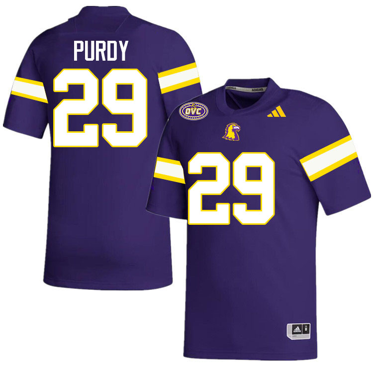 Tennessee Tech Golden Eagles #29 Kaleb Purdy College Football Jerseys,Uniforms-Purple